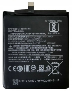 Nowa Bateria Do Xiaomi Mi 9 SE BM3M