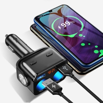 РАСПРЕДЕЛИТЕЛЬ ГНЕЗДА ПРИКУРИВАТЕЛЯ 12-24V USB QC PD