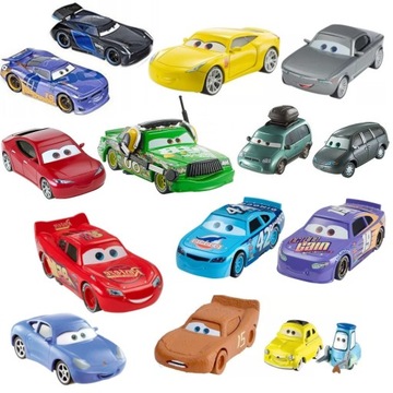 AUTA CARS RESORAKI ZYGZAK AUTKA 3 DWUPAK ZESTAW DISNEY MATTEL