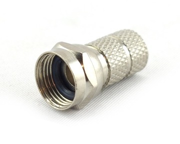 Złącze F z uszczelką | antenowe | F'ka | 6,8mm