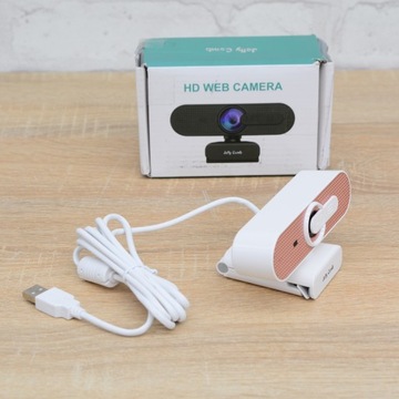 ASHU Kamera internetowa USB 1080p autofokus podwójny mikrofon do streamingu