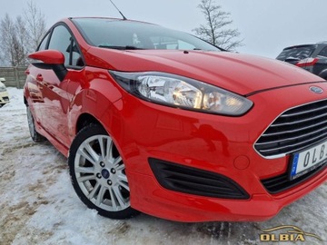 Ford Fiesta VII Hatchback 3d Facelifting 1.0 EcoBoost 100KM 2014 Ford Fiesta Pakiet zewnetrzny ST-line, Nawigacja Super utrzymana Benzyna, zdjęcie 11