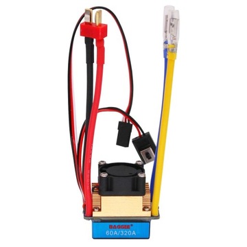 Матовый двигатель 2-3 Lipo/6-9NiMH 60A ESC для