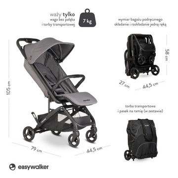Easywalker Miley2 — легкая коляска + СУМКА