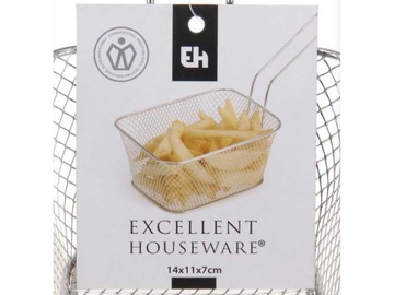 Мини-корзинка для подачи картофеля фри, 14 х 11 см.