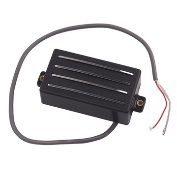 Quad Rails Czarny Humbucker Pickup Set Rails