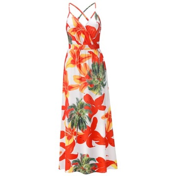 Moda damska Sukienki z dekoltem w kształcie litery V temblak B396-70