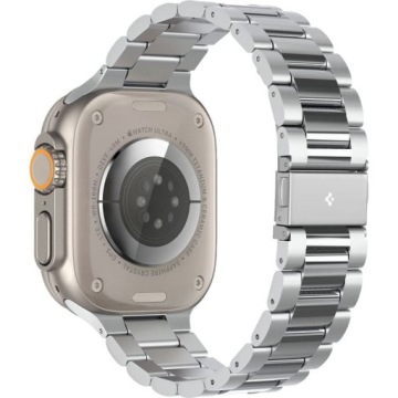 Стальной ремешок для Apple Watch 49/46/45/44 мм, Spigen Modern Fit, элегантный