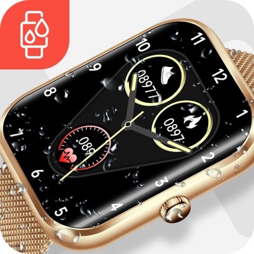 SMARTWATCH ЖЕНСКИЕ ЧАСЫ ЗВОНКИ УВЕДОМЛЕНИЯ ПОЛЬСКОЕ МЕНЮ SMART WATCH