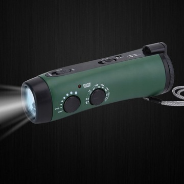 РУЧНОЙ фонарик, АВАРИЙНАЯ РАДИО, ДИНАМО USB