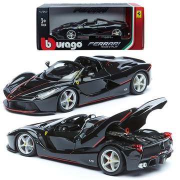 MODEL LAFERRARI APERTA BBURAGO 1:24 SAMOCHÓD AUTO