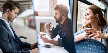 БЕСПРОВОДНЫЕ НАУШНИКИ BLUETOOTH PRO ДЛЯ ТЕЛЕФОНА POWERBANK ЧИСТЫЙ ЗВУК