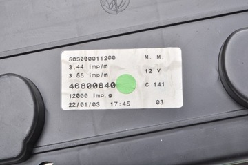 LANCIA LYBRA 1.9 JTD 116KM PŘÍSTROJOVÁ DESKA BUDÍKY 46800840 EVROPA