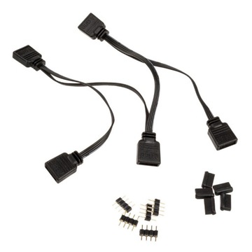РАЗДЕЛИТЕЛЬ СВЕТОДИОДНЫХ СВЕТОДИОДОВ AKASA RGB 4-КОНТАКТНЫЙ 40СМ (AK-CBLD0)
