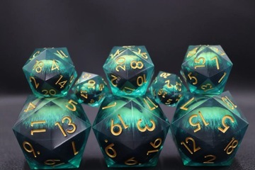 ВРАГ В КУСТАХ LIQUID DICE D20 3,3 CM RPG DICE
