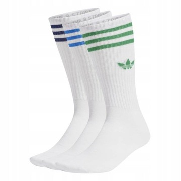 Skarpety adidas originals wysokie IU2656 białe