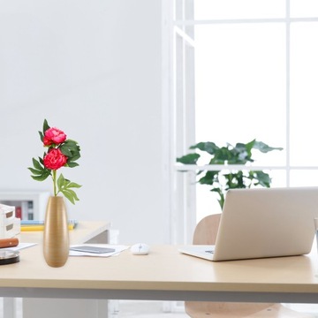 ИСКУССТВЕННЫЕ ЦВЕТЫ пионы для букета, листья как живые для вазы на Пасху