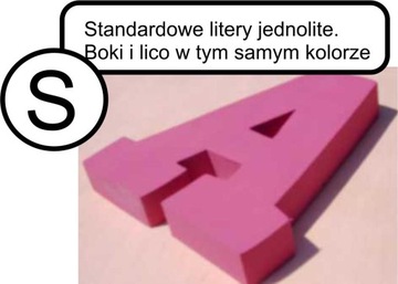 Буквы, знаки, надписи из пенопласта - роспись, 50 см.