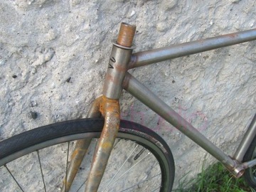 Гусеничная рама FIX BIKE, необработанное состояние, фиксированная передача 48 см.