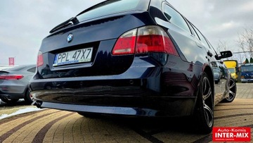 BMW Seria 5 E60 Sedan 2.5 525i 218KM 2006 BMW Seria 5 Zarejestrowany kombi bogata wersja gaz LPG 2.5 BenzynaLPG, zdjęcie 9