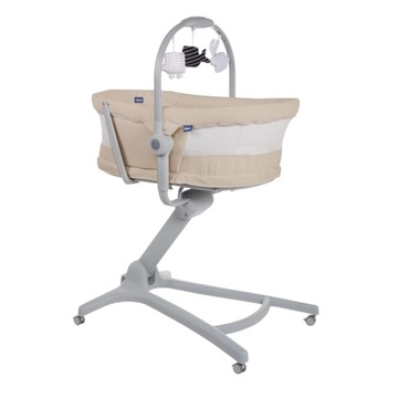 Chicco Baby Hug Air 4w1 Beige– wielofunkcyjne łóżeczko | leżaczek