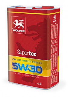 Olej Silnikowy WOLVER Supertec 5w30 4L Made in Germany.
