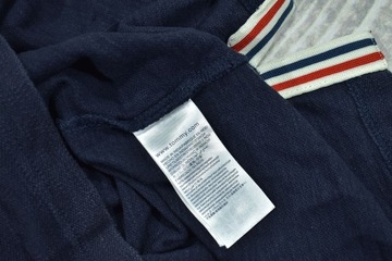 TOMMY HILFIGER Męska Logowana Koszulka Polo / M