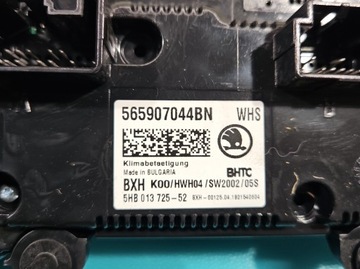 KONZOLA PANEL VENTILACE SKODA KAROQ 565907044BN