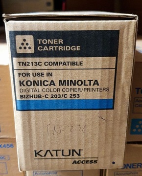 Тонер для Konica Minolta TN-213C Cyan Katun