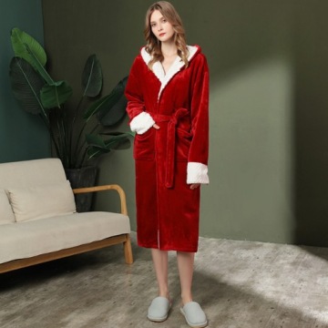 МЯГКИЙ ТЕПЛЫЙ ЖЕНСКИЙ ПЛЮШЕВЫЙ ХАЛАТ, плотный, XL
