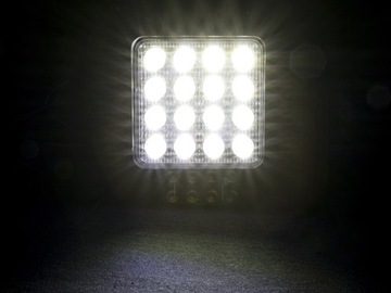 Lampa robocza halogen szperacz 16 LED 12V 24V 2szt