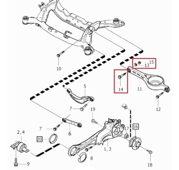 РЕГУЛИРОВОЧНЫЕ БОЛТЫ ПОВОРОТНИКА FORD FOCUS Mk2 Mk3 III