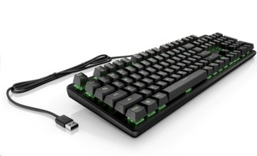 KLAWIATURA GAMINGOWA PODŚWIETLANA DO GRY CICHA RGB LED DOBRA MECHANICZNA