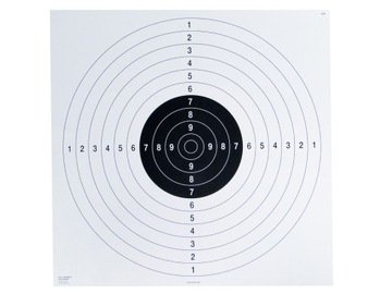 TARCZE STRZELECKIE PAPIEROWE TS-4 550X550 KOMPLET