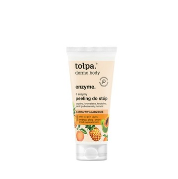 TOŁPA Enzymatyczny peeling do stóp 3 enzymy wygładzający zmiękczający 60 ml