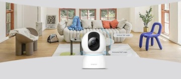 Умная камера Xiaomi C400 Wi-Fi IP-камера 1440p ВРАЩЕНИЕ на 360° 2.5K 4MPX