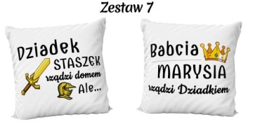 ПОДАРОЧНЫЙ НАБОР ИЗ ДВУХ УЗОРОВ ПОДУШЕК НА ДЕНЬ БАБУШКИ И ДЕЖДЫ