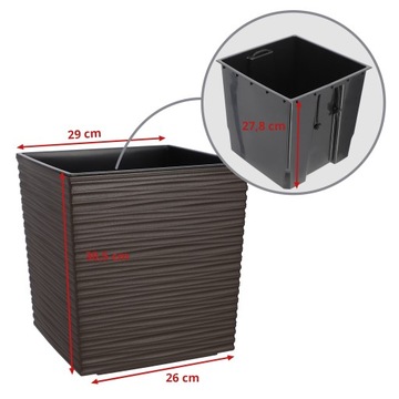 DONICZKA DONICA OSŁONKA Z WKŁADEM KOLORY 30cm