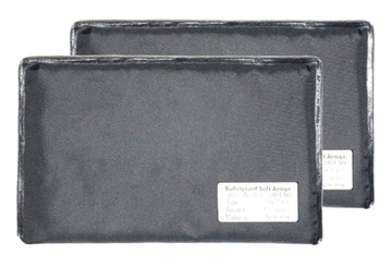 Boczny pakiet balistyczny UHMW-PE NIJ IIIA 15х25cm 2 szt