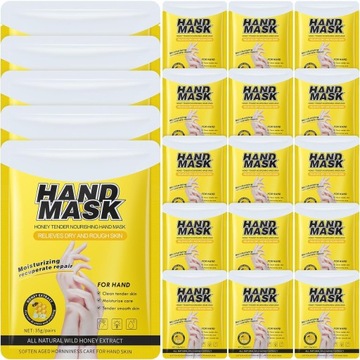 Swiffen 20 пар масок для рук, увлажняющие перчатки, увлажняющая маска для рук на ночь