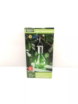 MELINERA LAMPA LED ŻARÓWKA DEKORACJA OGRODOWA SZKŁO IP44