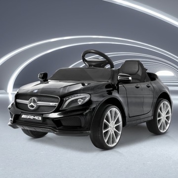 Детский электромобиль, Mercedes-Benz AMG GLA45 2 двигателя, USB