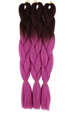СИНТЕТИЧЕСКИЕ ВОЛОСЫ ЦВЕТНЫЕ КОСЫ DREAD 2K.063