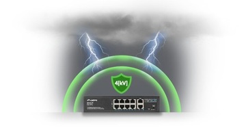 Коммутатор Lanberg RSFE-8P-2GE-120 8xPoE,2xGb Upl,Rack