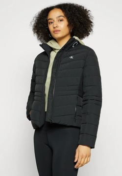 Okazja Calvin Klein Jeans LOGO COLLAR PADDED JACKET - Kur