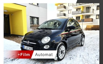 Fiat 500 II Seria 1 1.2 69KM 2011 Fiat 500 AUTOMAT NISKI PRZEBIEG alu Klima elek...