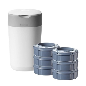 KOSZ TOMMEE TIPPEE TWIST&CLICK+ 6szt wkładów