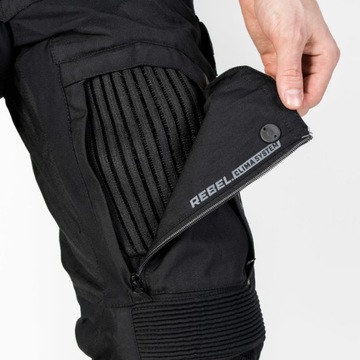 ТЕКСТИЛЬНЫЕ БРЮКИ REBELHORN PATROL ЧЕРНЫЕ XL