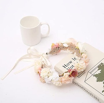 1 шт. свадебный ободок с цветочным принтом