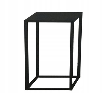 Kwietnik Loft czarny metalowy 40cm